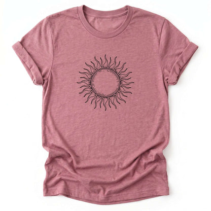 Line Art Sun Classic T-Shirt