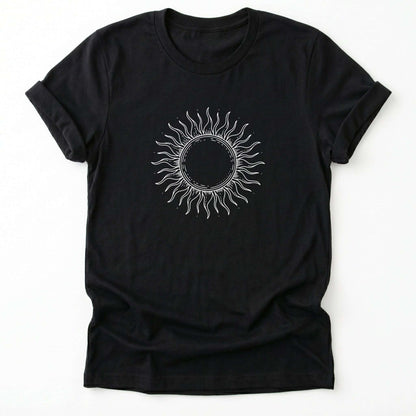 Line Art Sun Classic T-Shirt