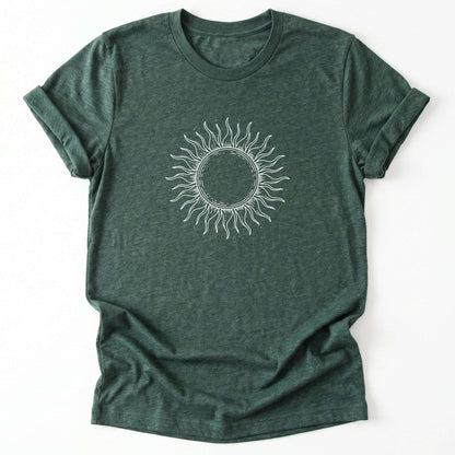 Line Art Sun Classic T-Shirt