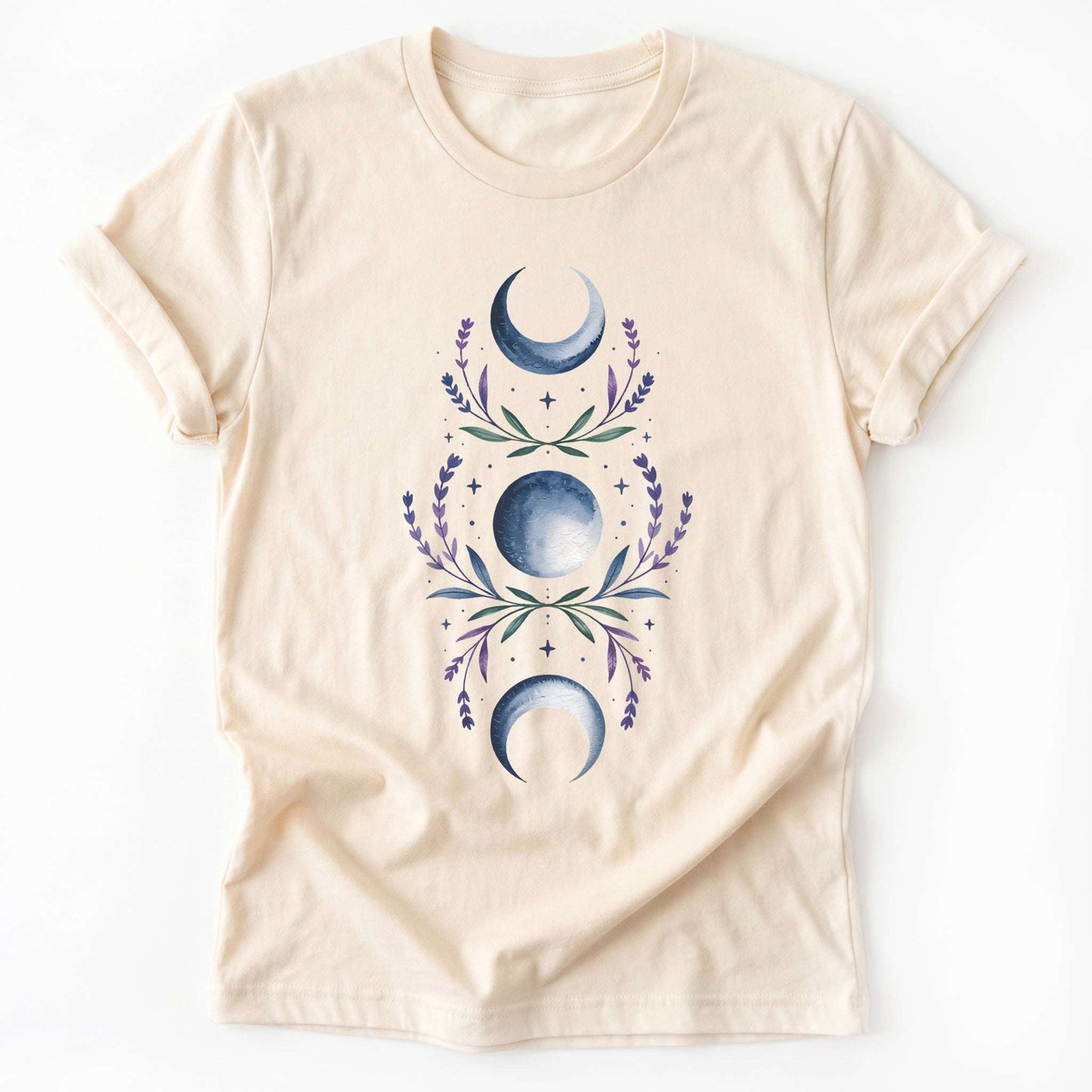 Moon Phases Lavender Classic T-Shirt