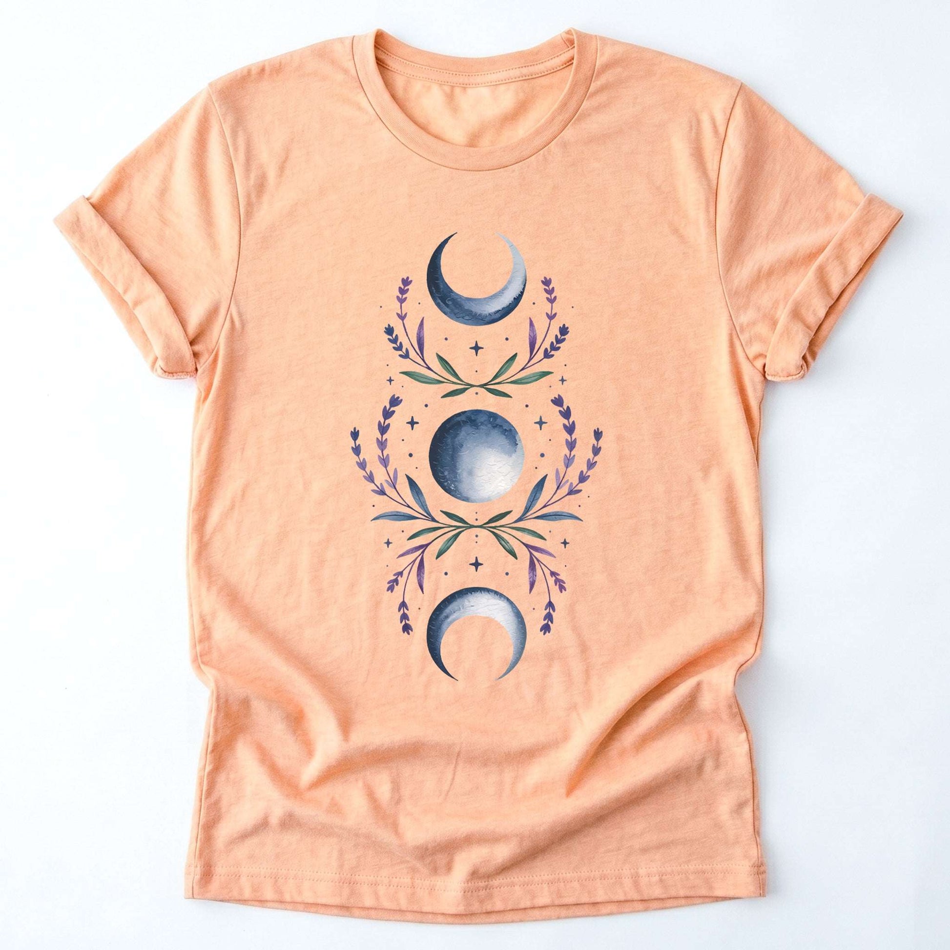 Moon Phases Lavender Classic T-Shirt