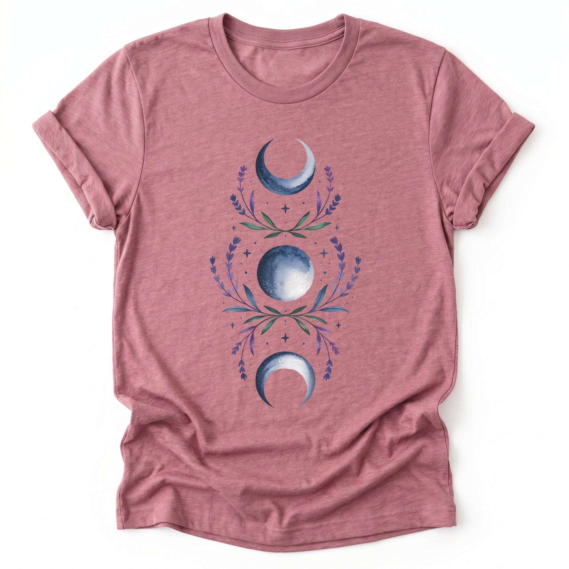 Moon Phases Lavender Classic T-Shirt