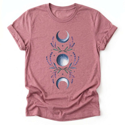Moon Phases Lavender Classic T-Shirt