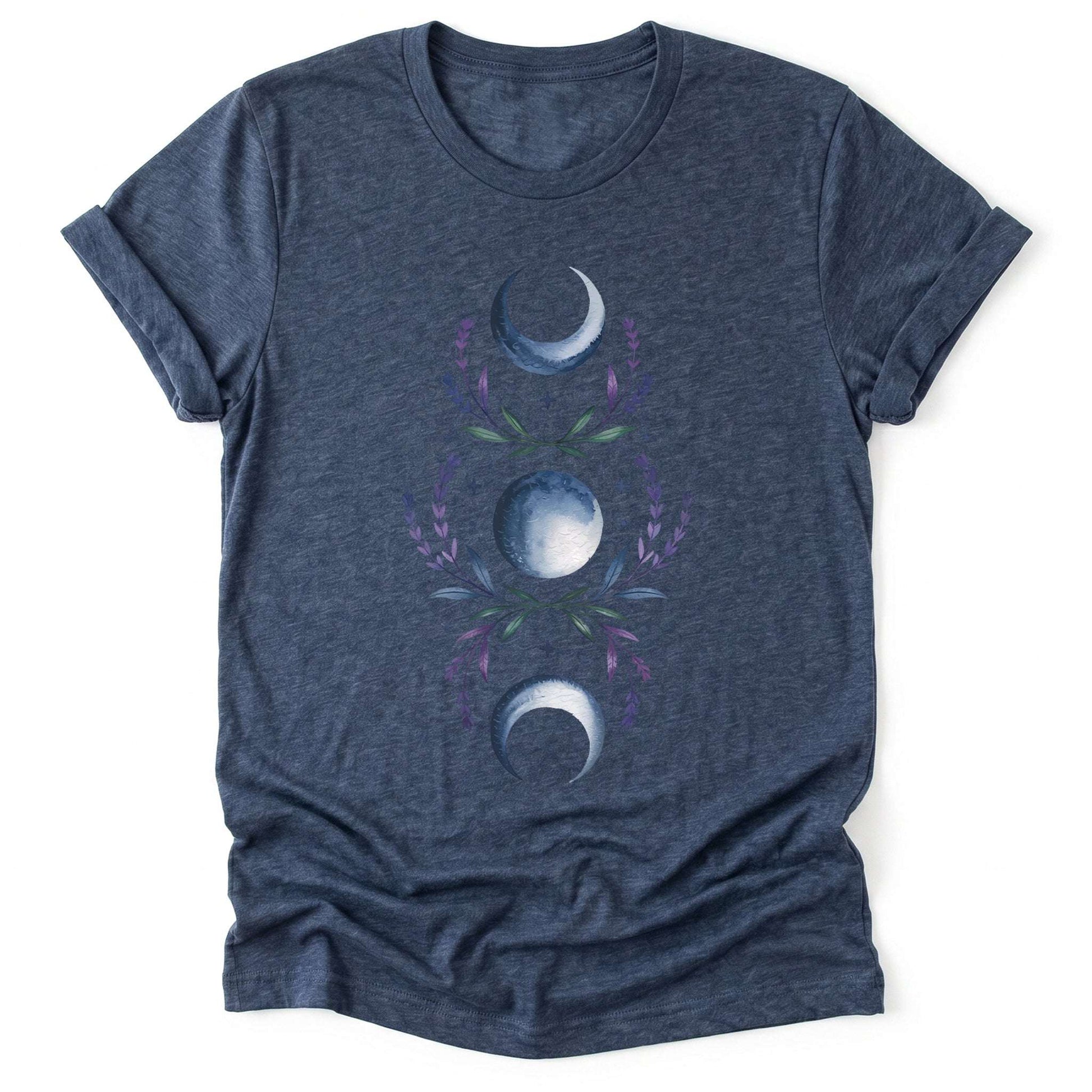 Moon Phases Lavender Classic T-Shirt