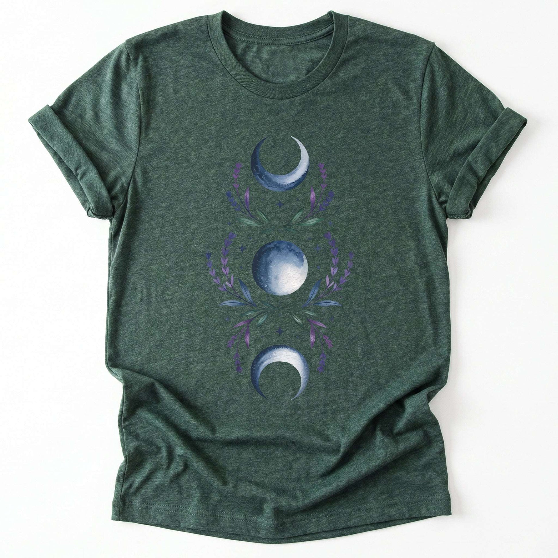 Moon Phases Lavender Classic T-Shirt