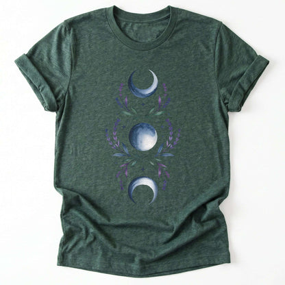 Moon Phases Lavender Classic T-Shirt
