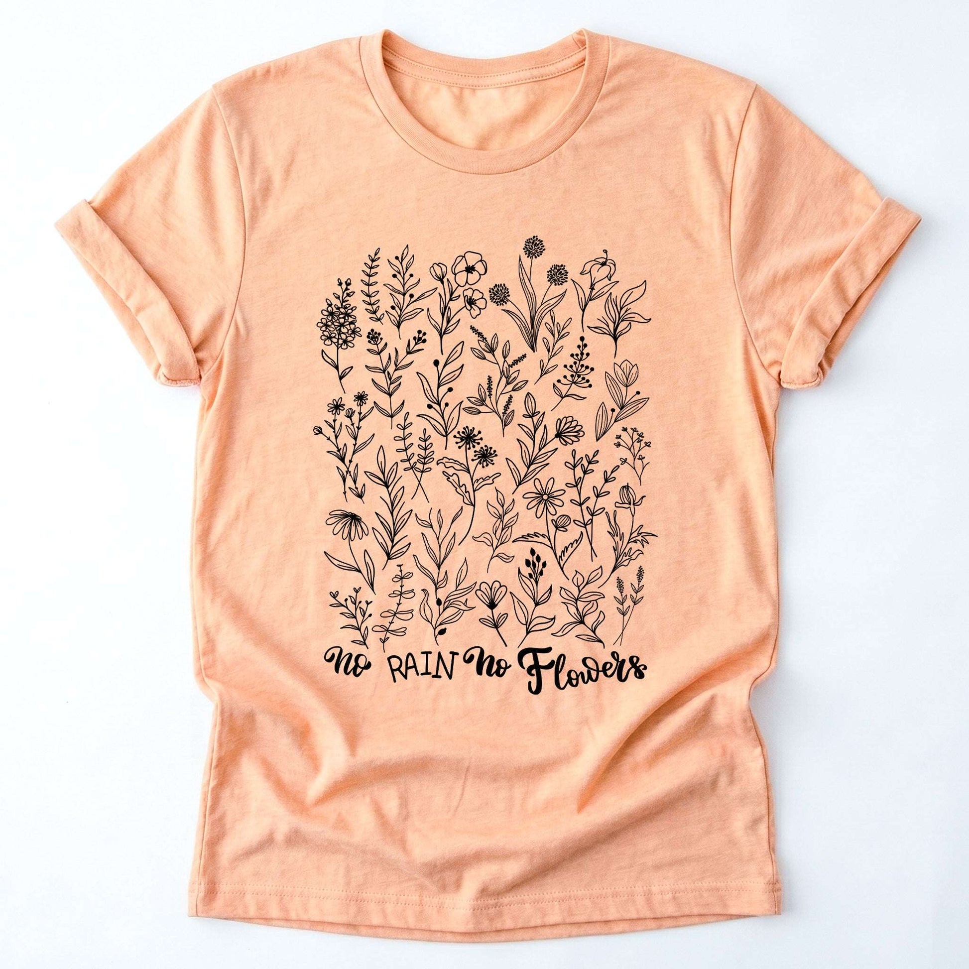 No Rain No Flowers Classic T-Shirt