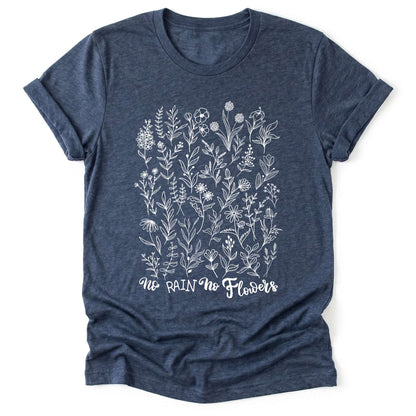 No Rain No Flowers Classic T-Shirt
