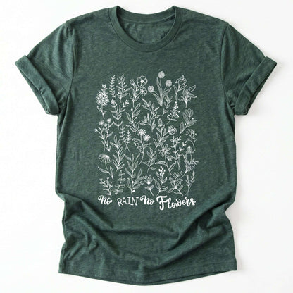 No Rain No Flowers Classic T-Shirt