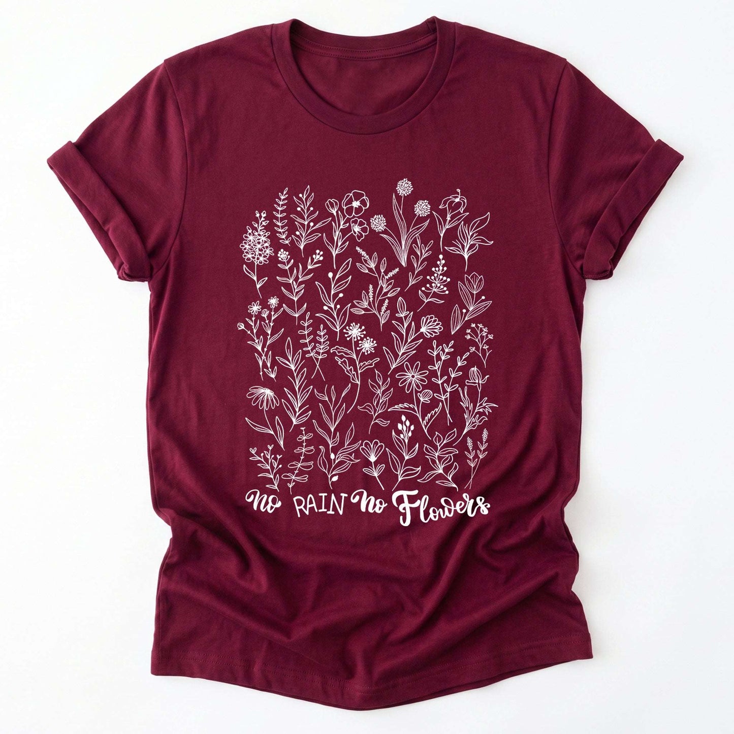 No Rain No Flowers Classic T-Shirt