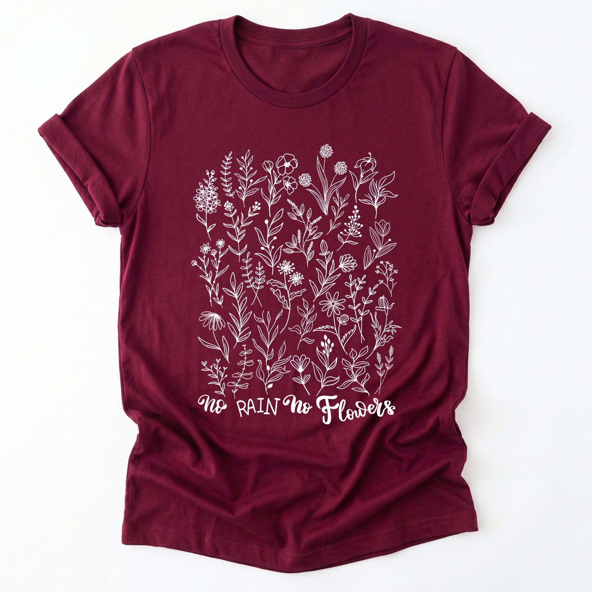 No Rain No Flowers Classic T-Shirt