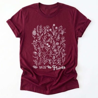 No Rain No Flowers Classic T-Shirt