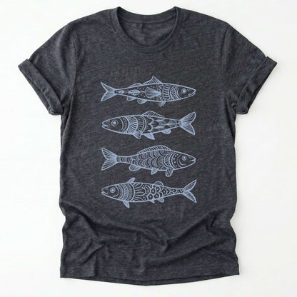 Boho Fish Pattern Classic T-Shirt
