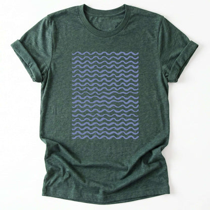 Wavy Lines Classic T-Shirt