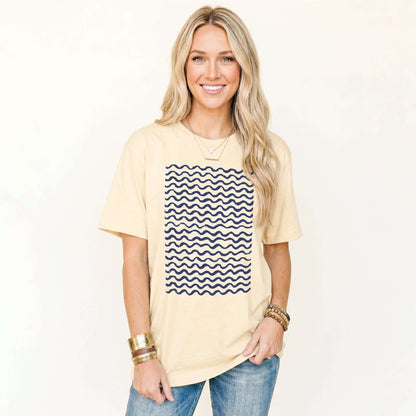 Wavy Lines Classic T-Shirt