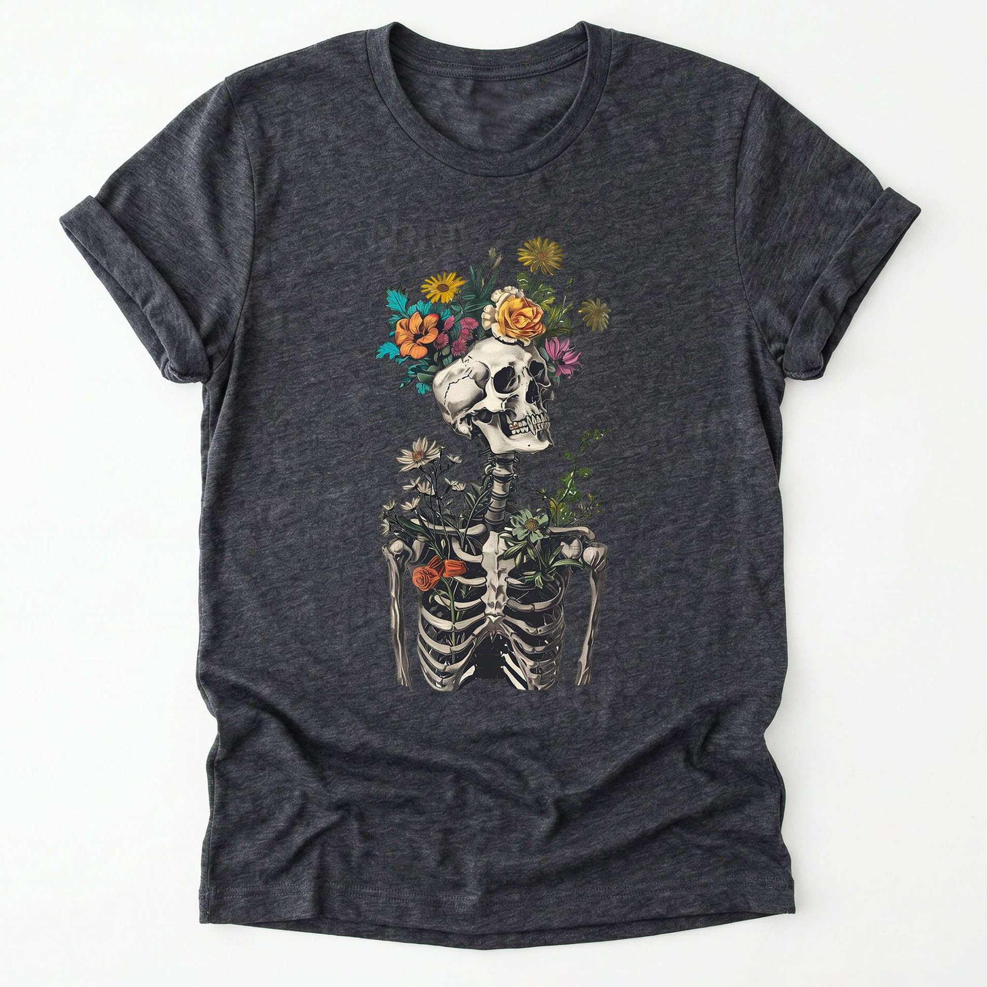 Floral Skeleton Classic T-Shirt