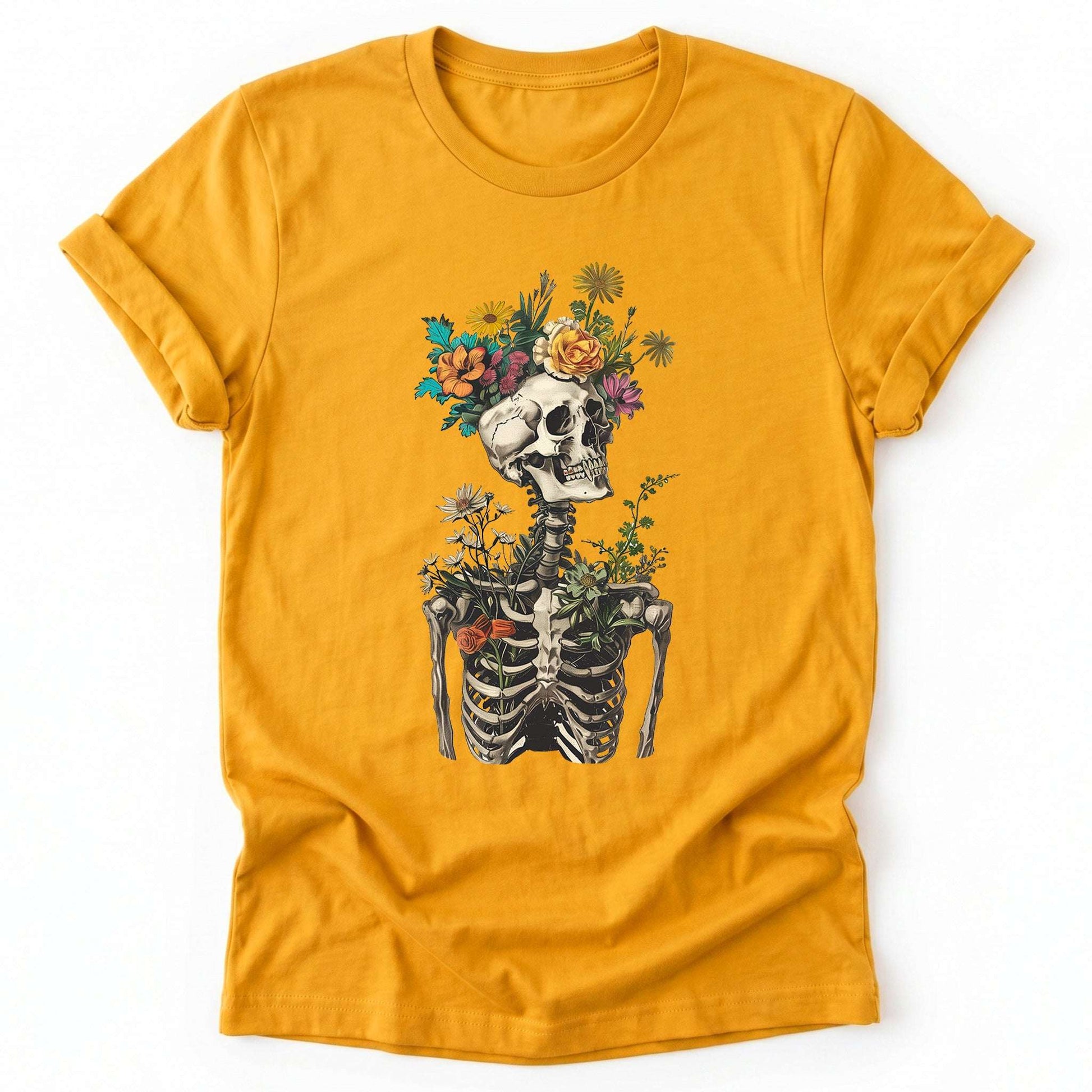 Floral Skeleton Classic T-Shirt