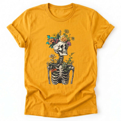 Floral Skeleton Classic T-Shirt