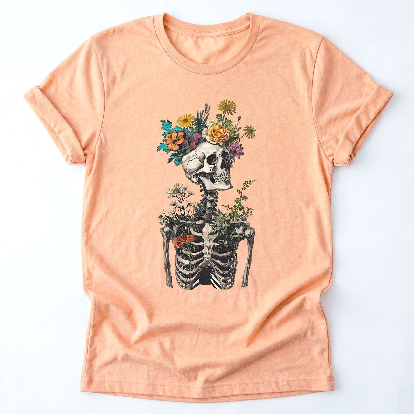 Floral Skeleton Classic T-Shirt