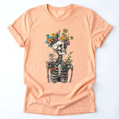 Floral Skeleton Classic T-Shirt