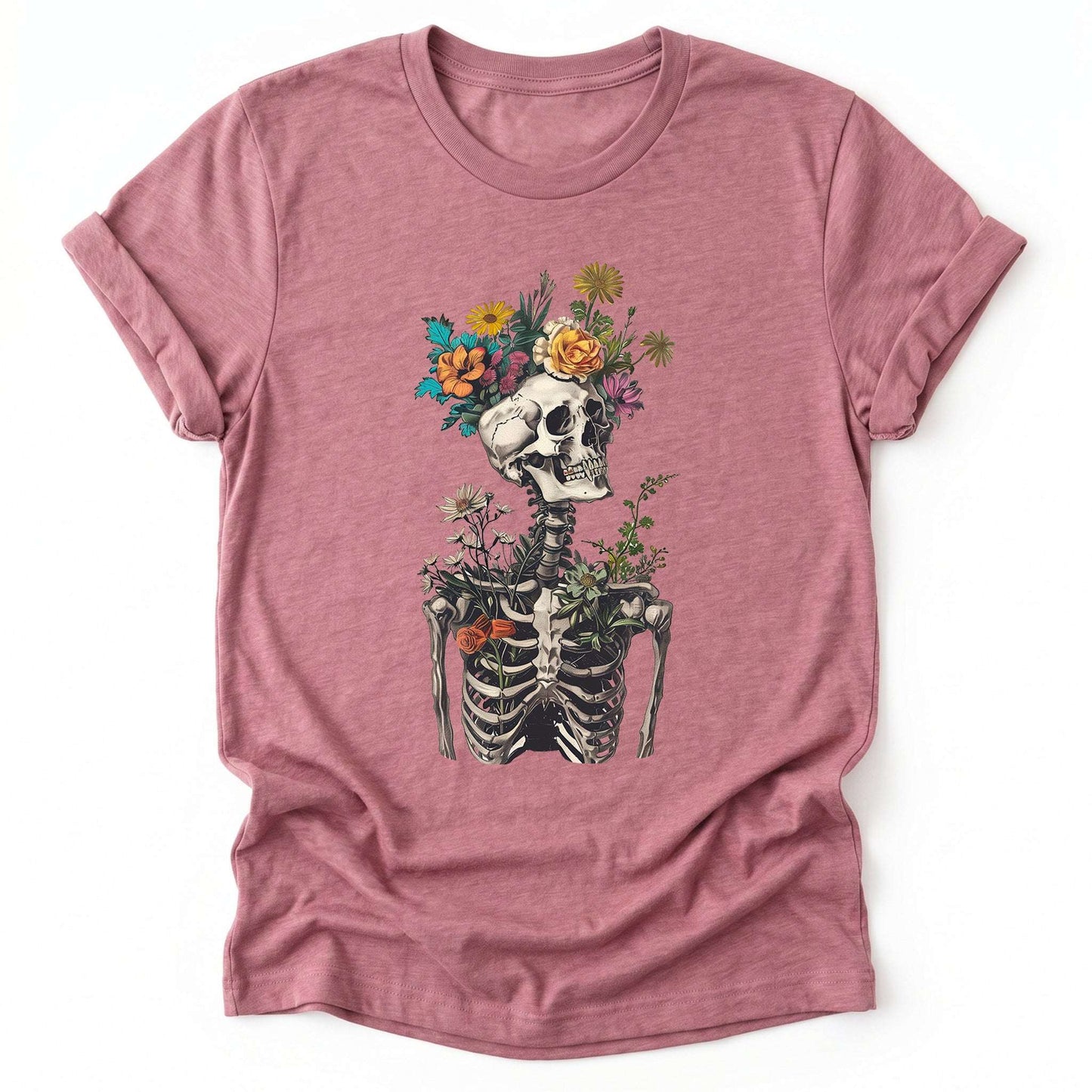 Floral Skeleton Classic T-Shirt