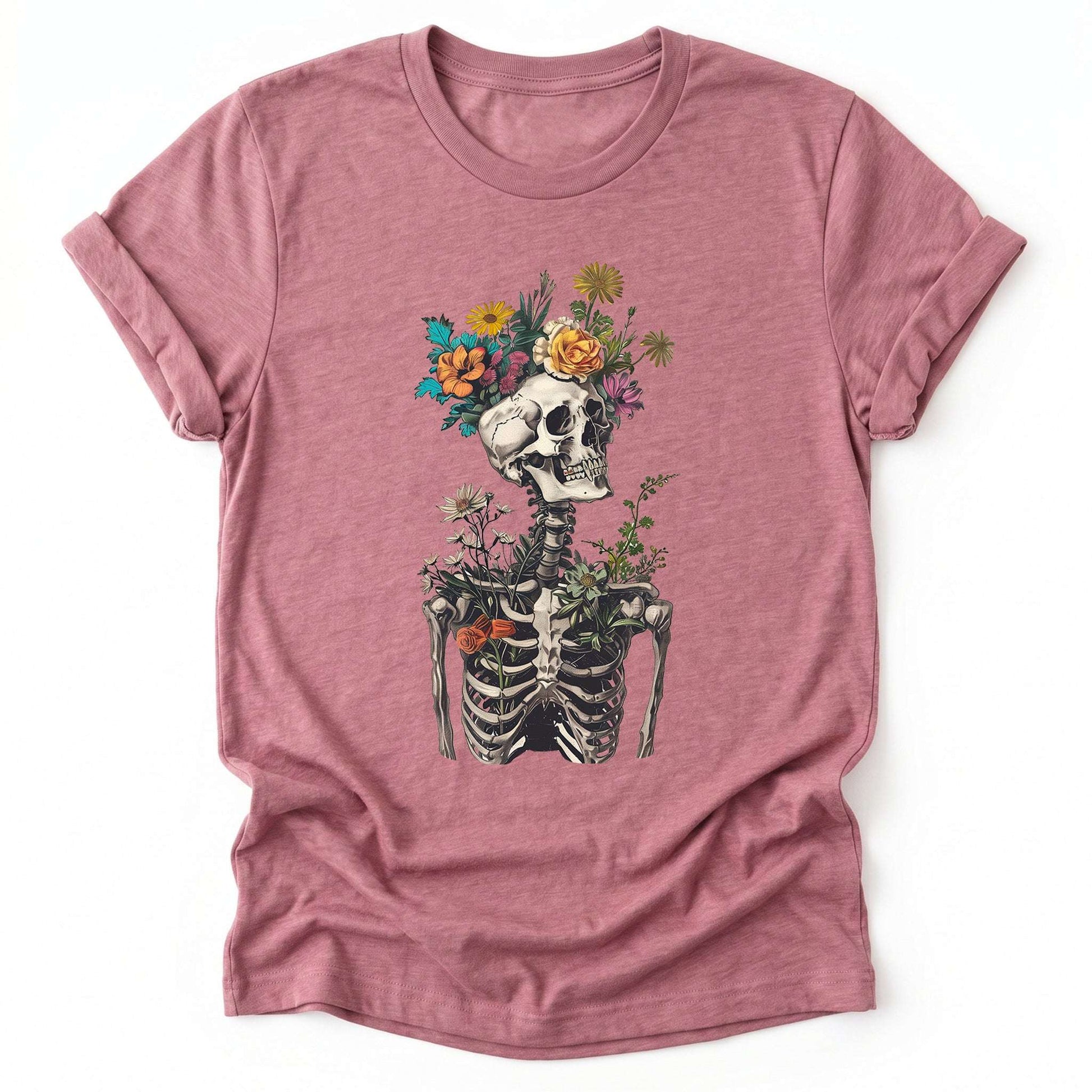 Floral Skeleton Classic T-Shirt