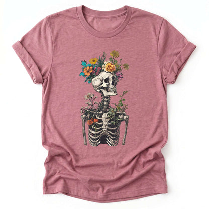 Floral Skeleton Classic T-Shirt