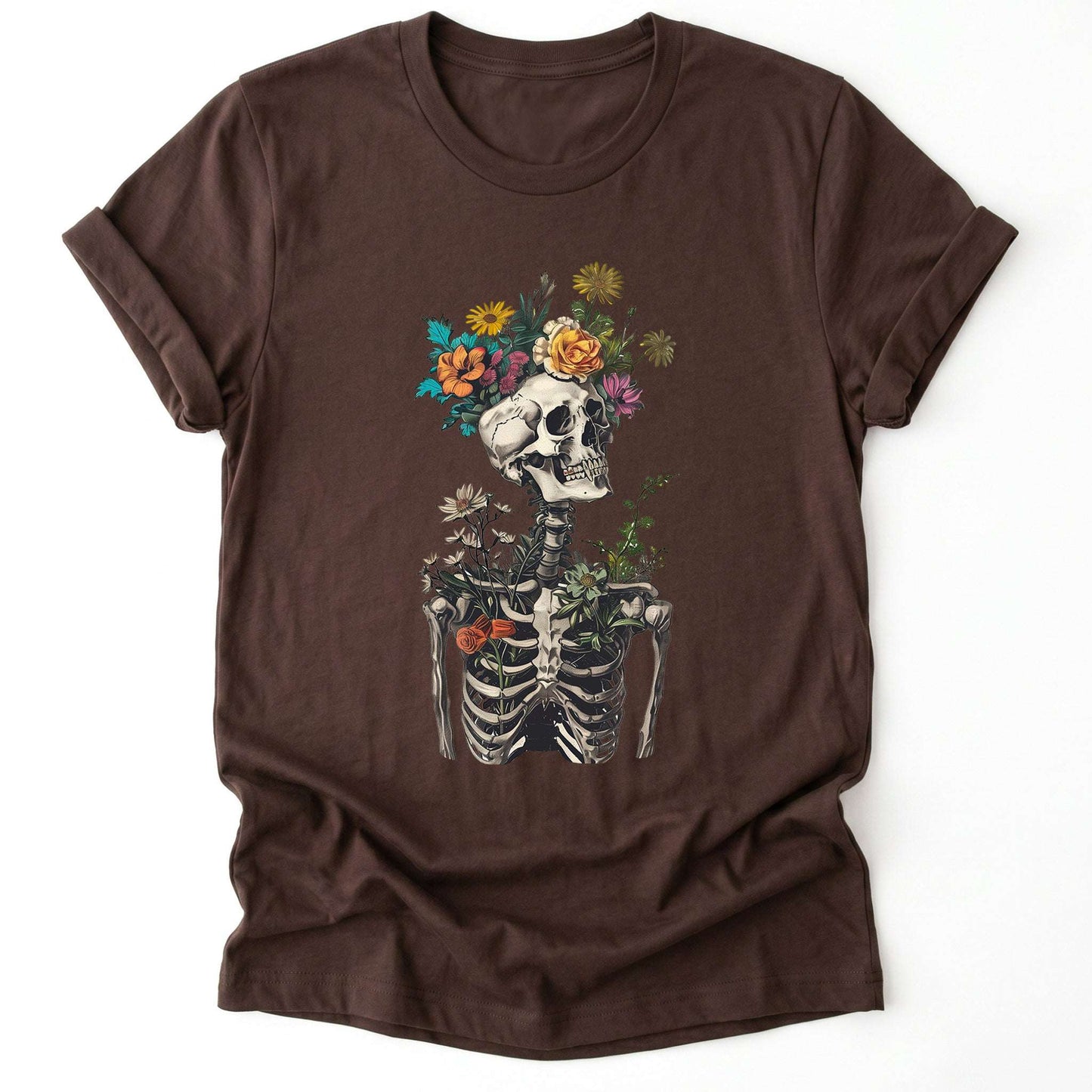 Floral Skeleton Classic T-Shirt