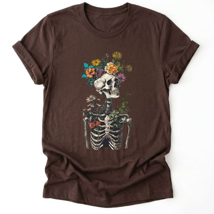 Floral Skeleton Classic T-Shirt