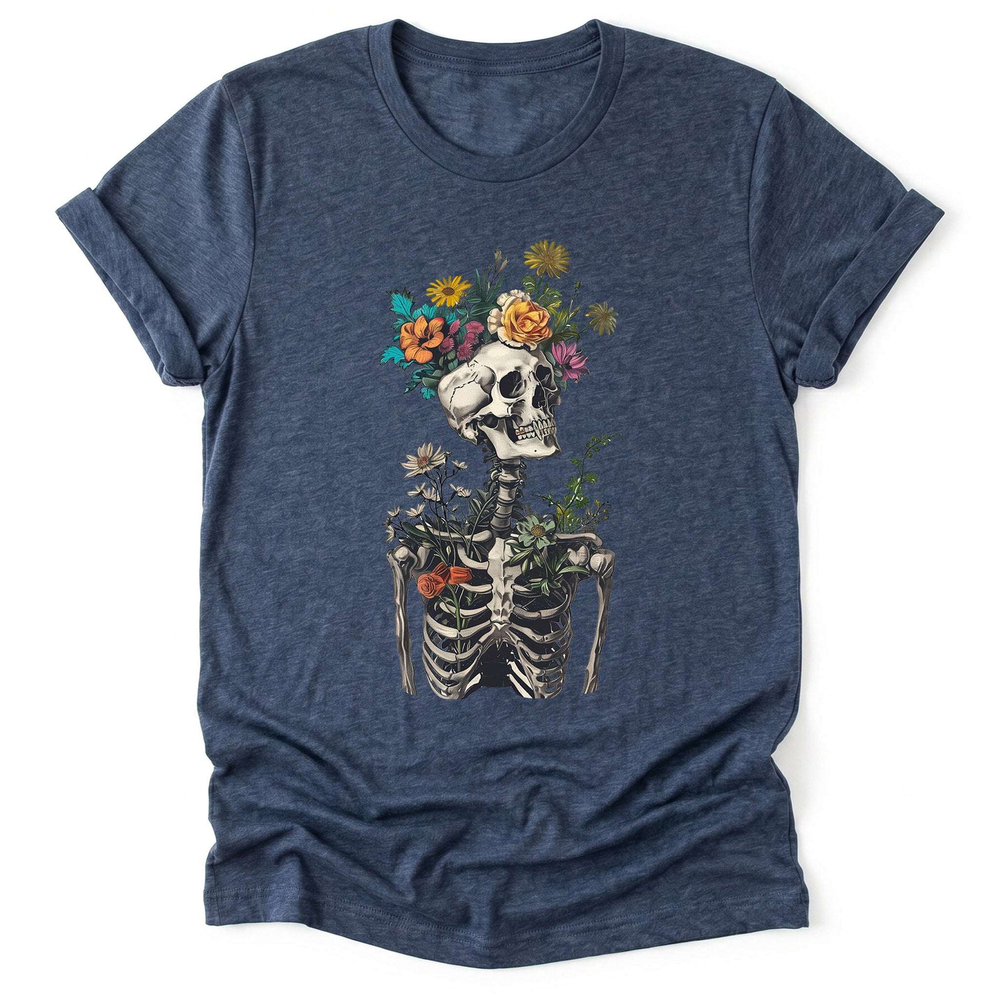 Floral Skeleton Classic T-Shirt