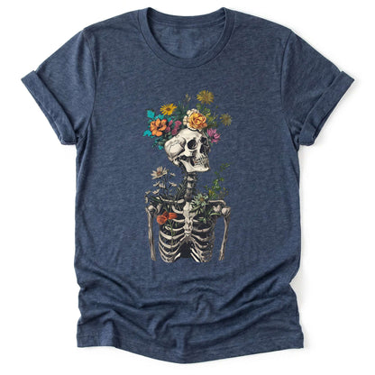 Floral Skeleton Classic T-Shirt