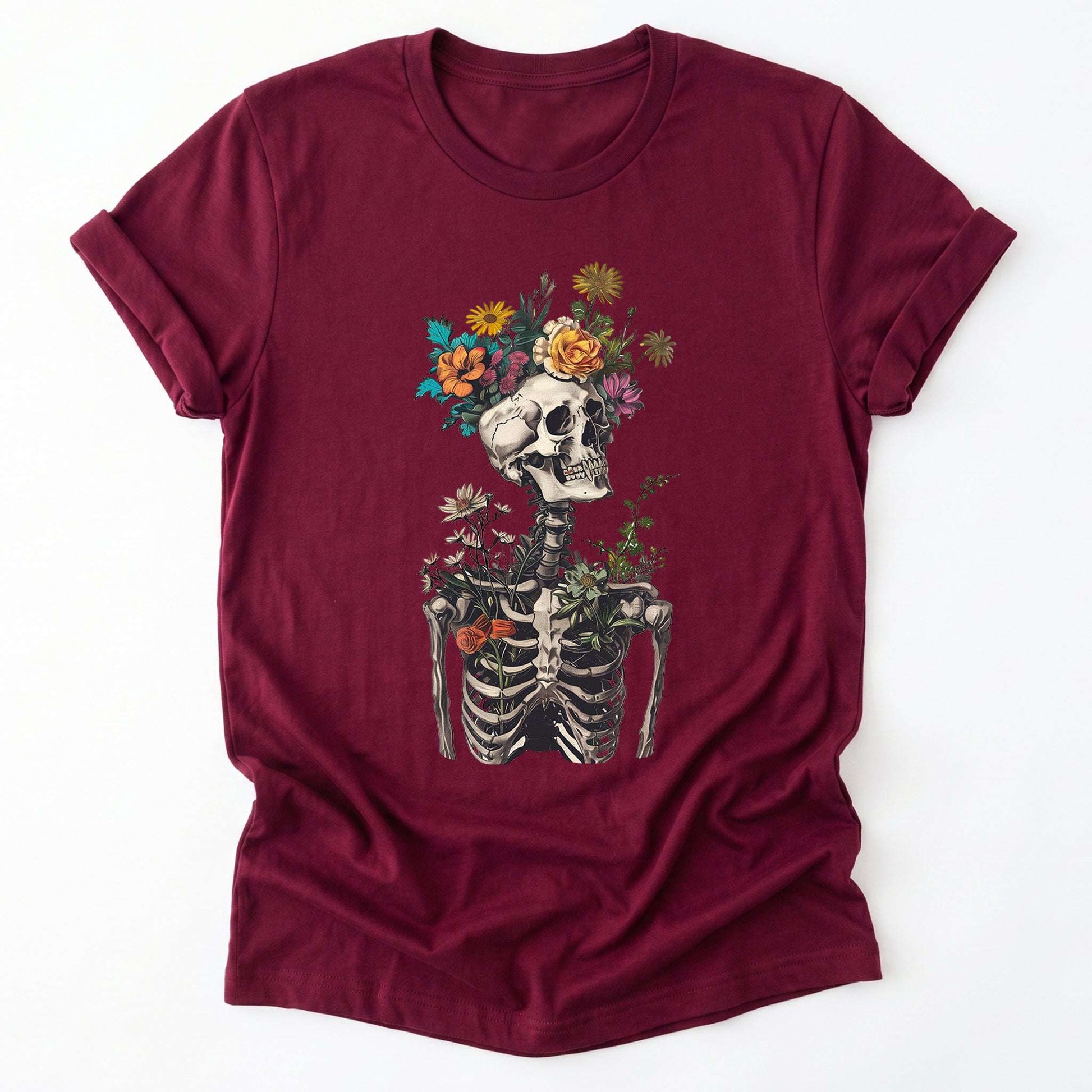 Floral Skeleton Classic T-Shirt