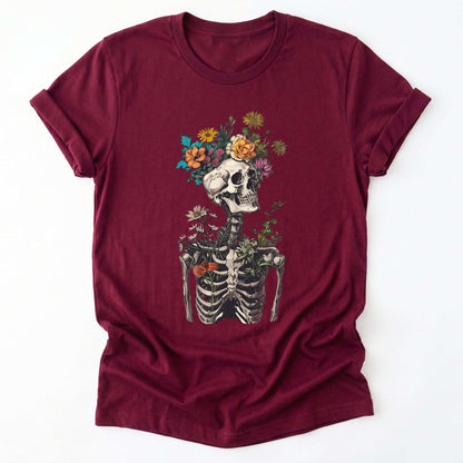 Floral Skeleton Classic T-Shirt