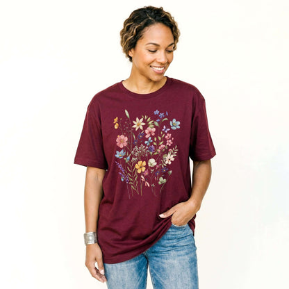 Pressed Wildflowers Classic T-Shirt