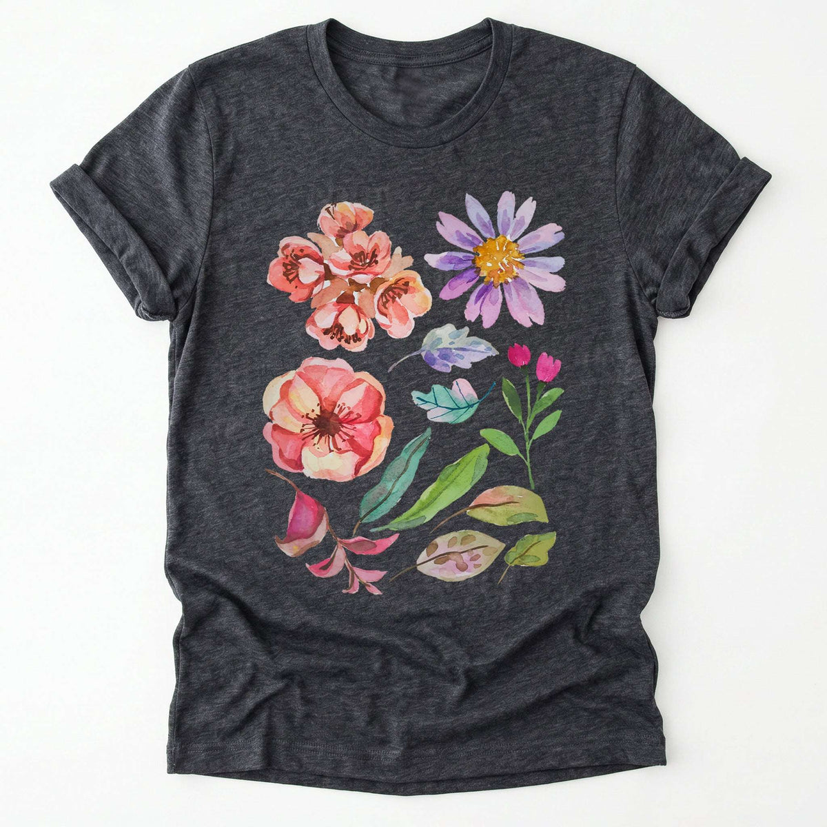 Watercolor Floral Classic T-Shirt