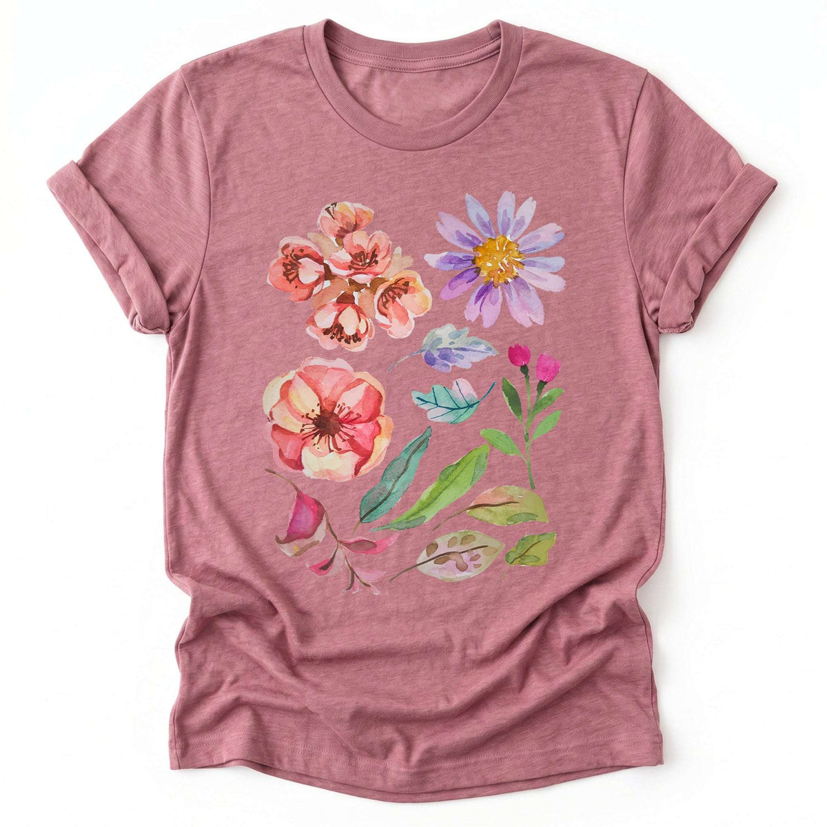Watercolor Floral Classic T-Shirt