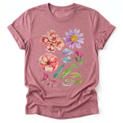 Watercolor Floral Classic T-Shirt