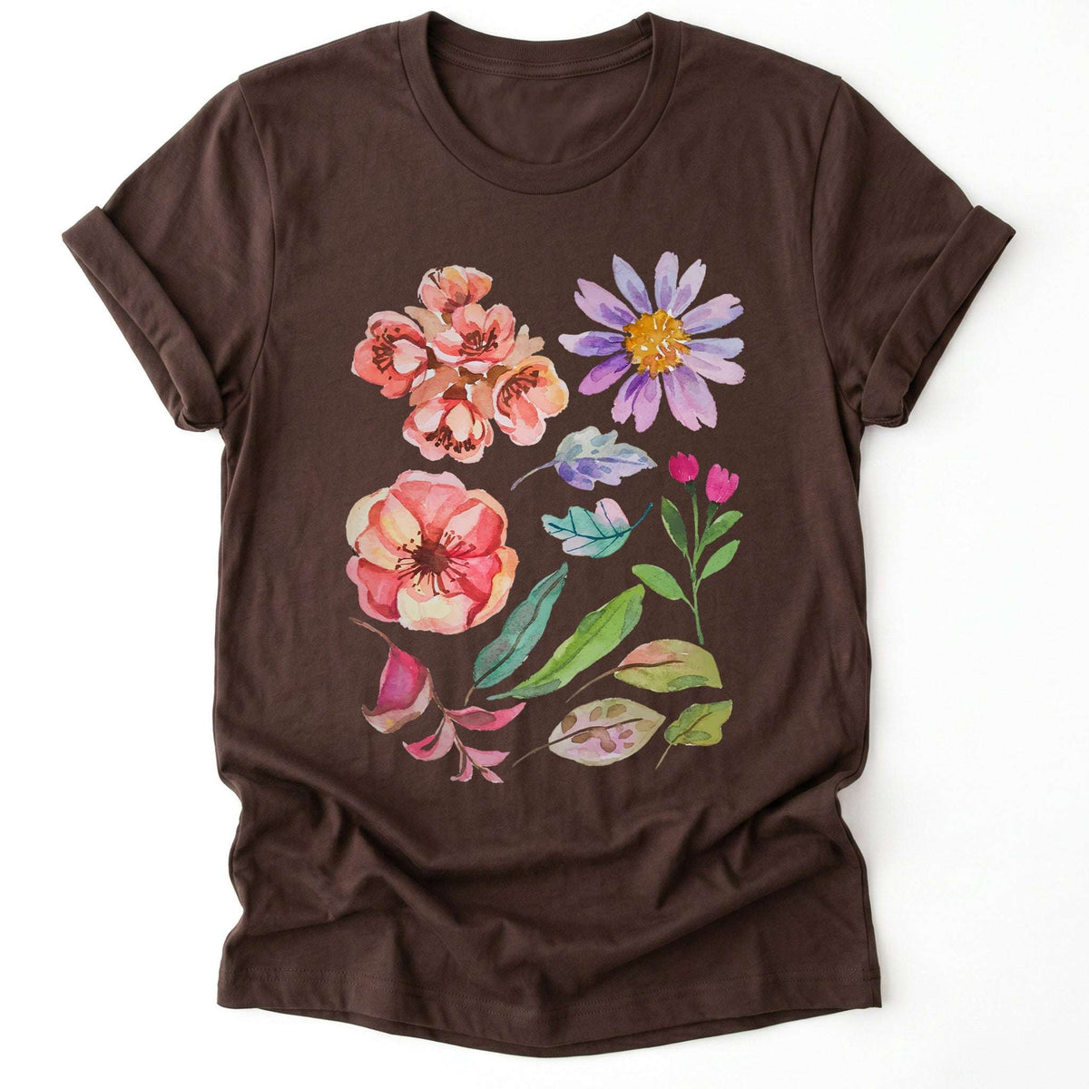 Watercolor Floral Classic T-Shirt