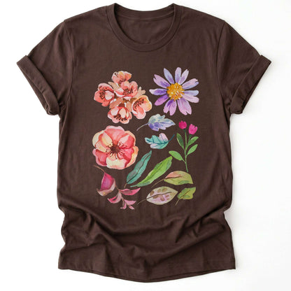 Watercolor Floral Classic T-Shirt