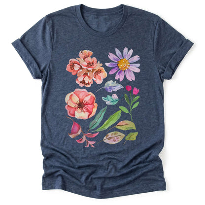 Watercolor Floral Classic T-Shirt
