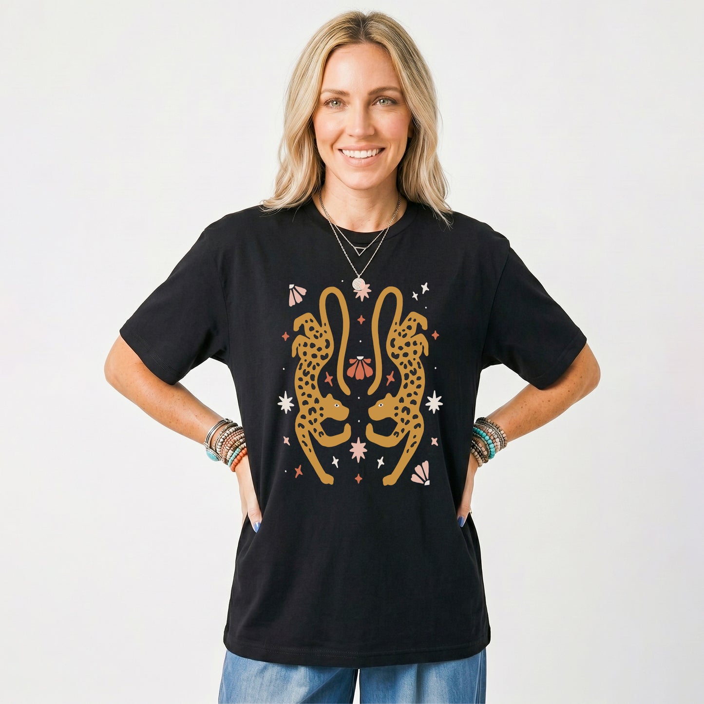 Boho Cheetah Classic T-Shirt