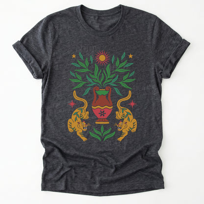 Boho Tiger Sun Classic T-Shirt