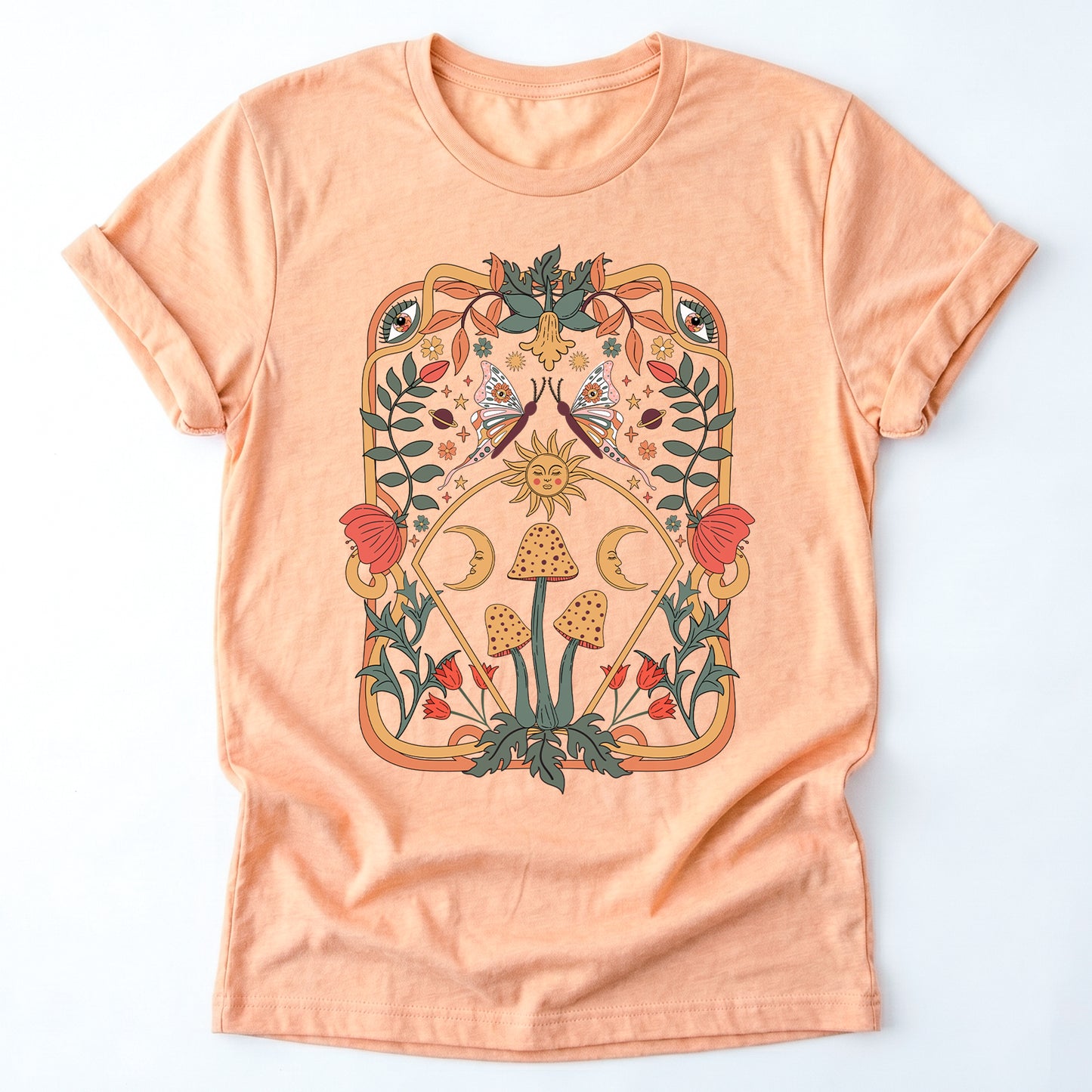Art Nouveau Mushroom Classic T-Shirt