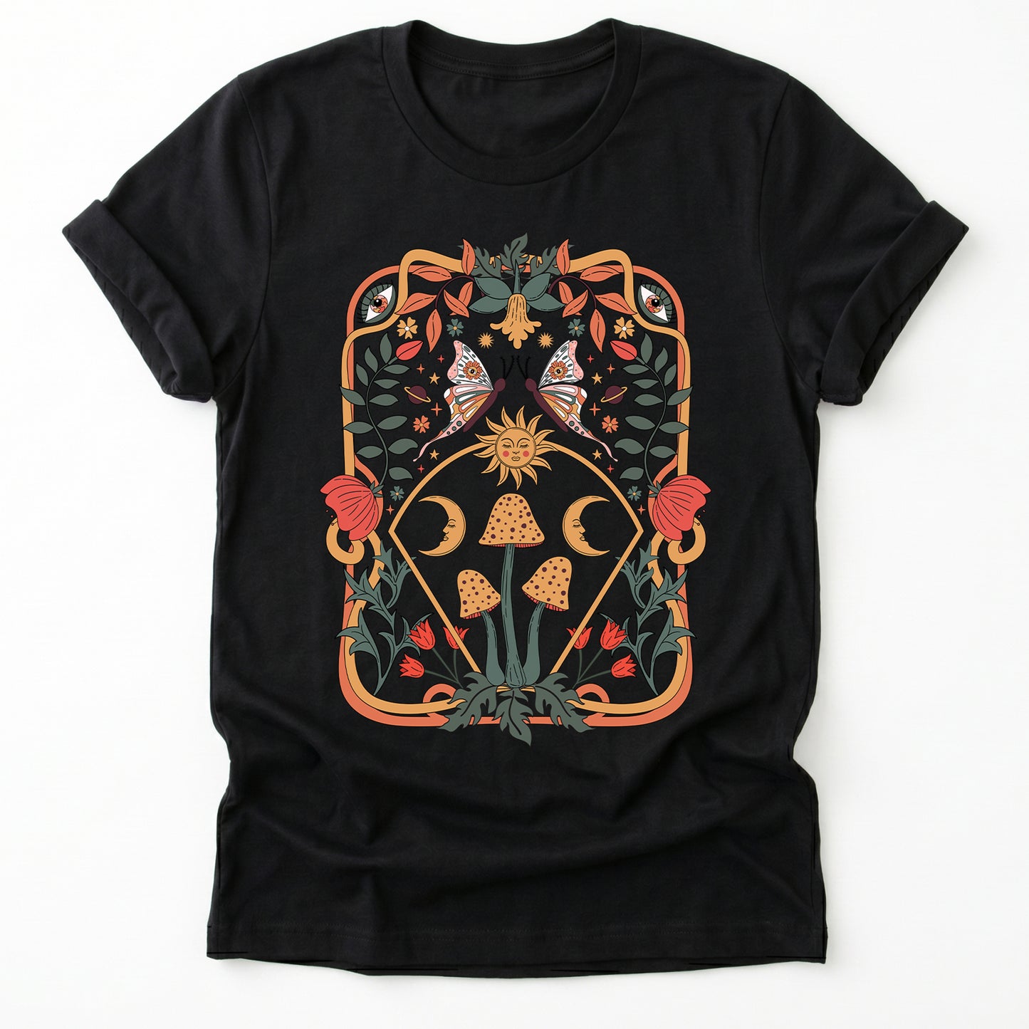 Art Nouveau Mushroom Classic T-Shirt