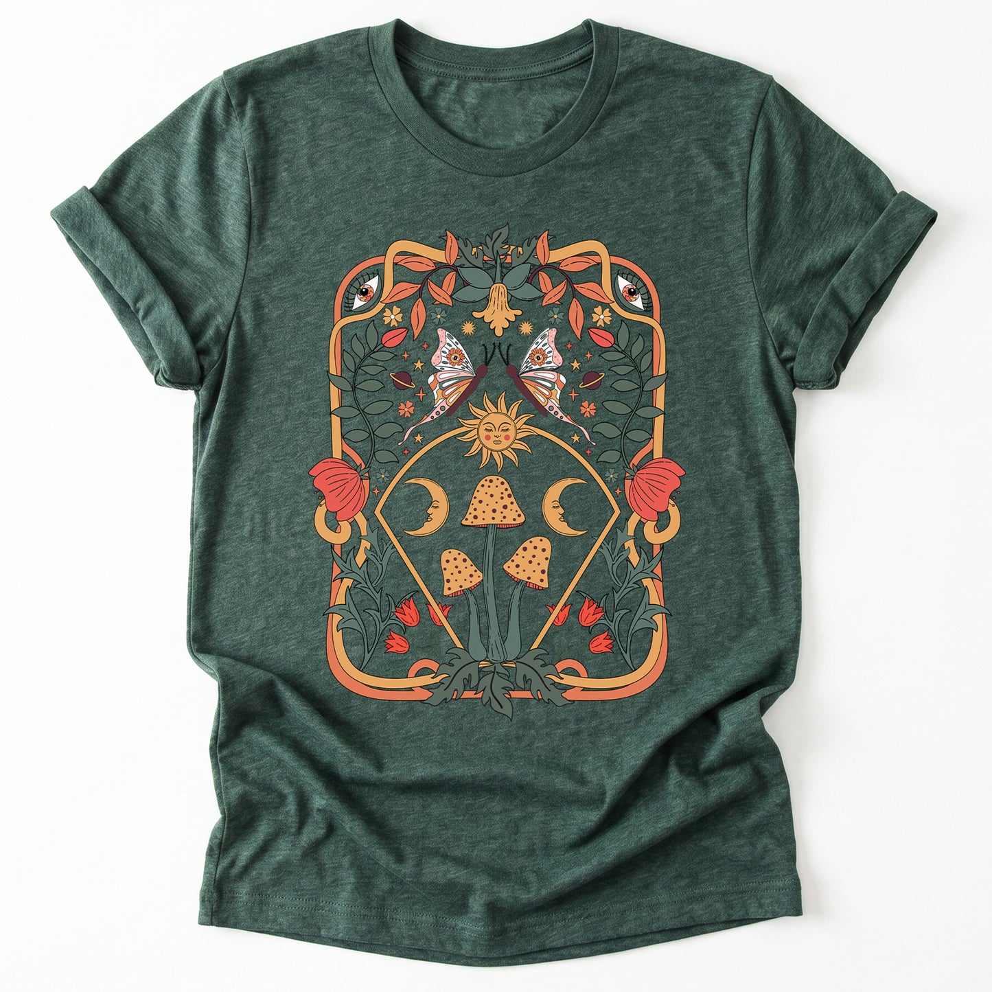 Art Nouveau Mushroom Classic T-Shirt