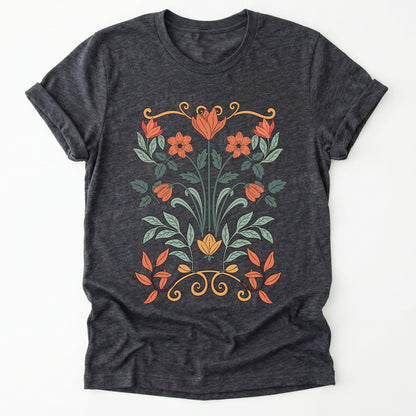 Floral Art Nouveau Classic T-Shirt