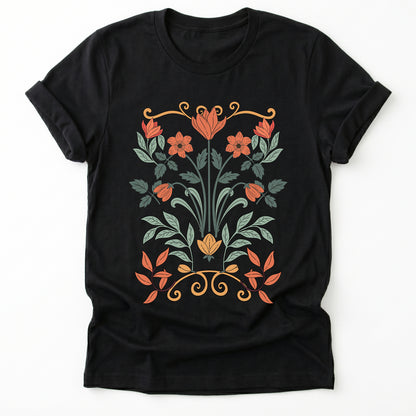 Floral Art Nouveau Classic T-Shirt