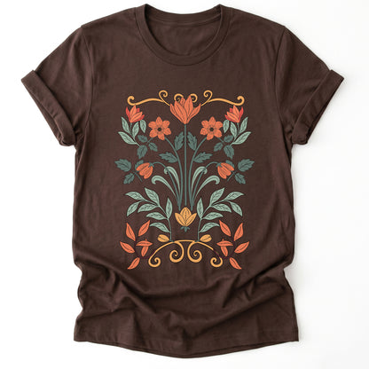 Floral Art Nouveau Classic T-Shirt