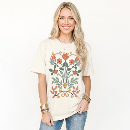 Floral Art Nouveau Classic T-Shirt