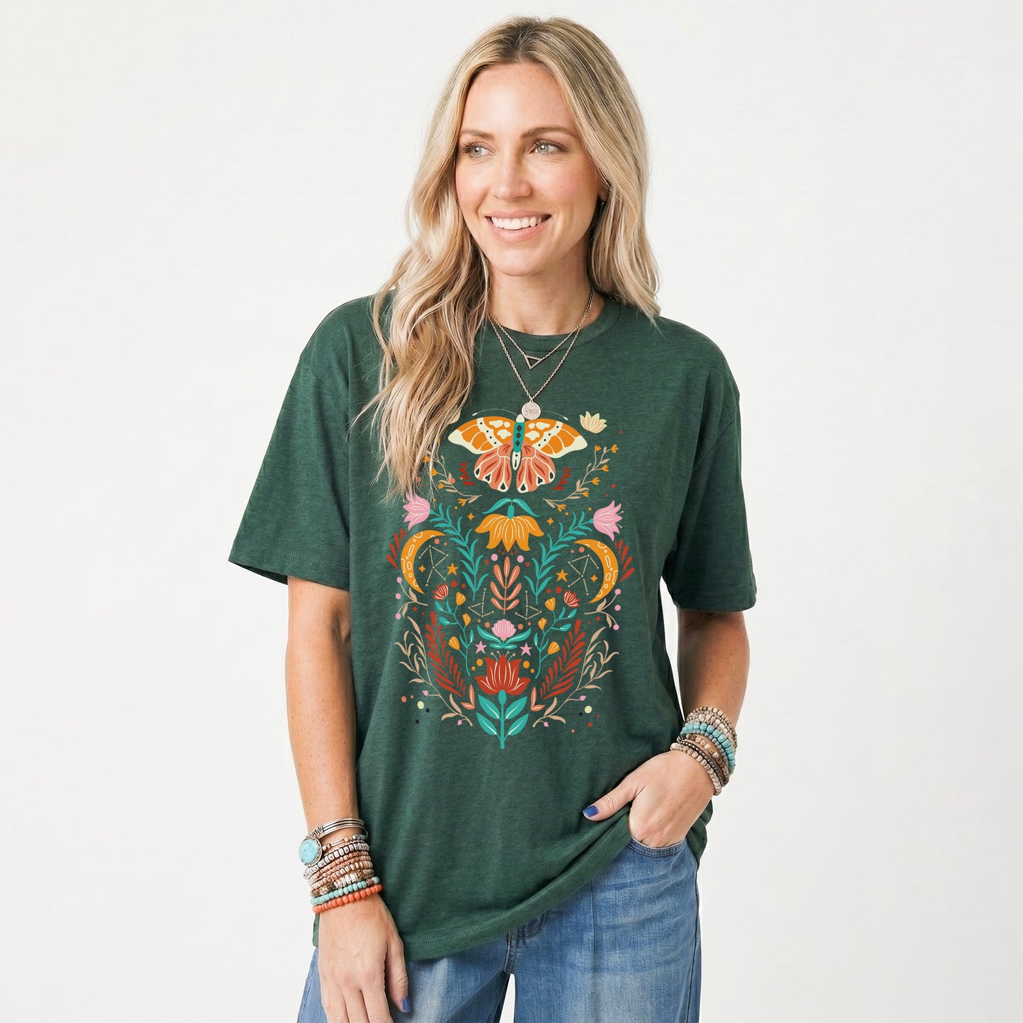 Boho Butterfly Classic T-Shirt